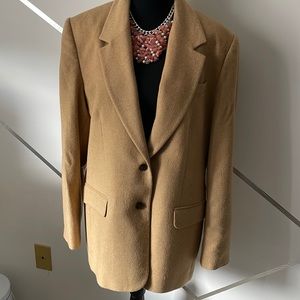 Camel Hair Blazer